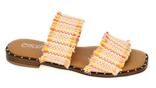 Corky's Afrayed of what sandal