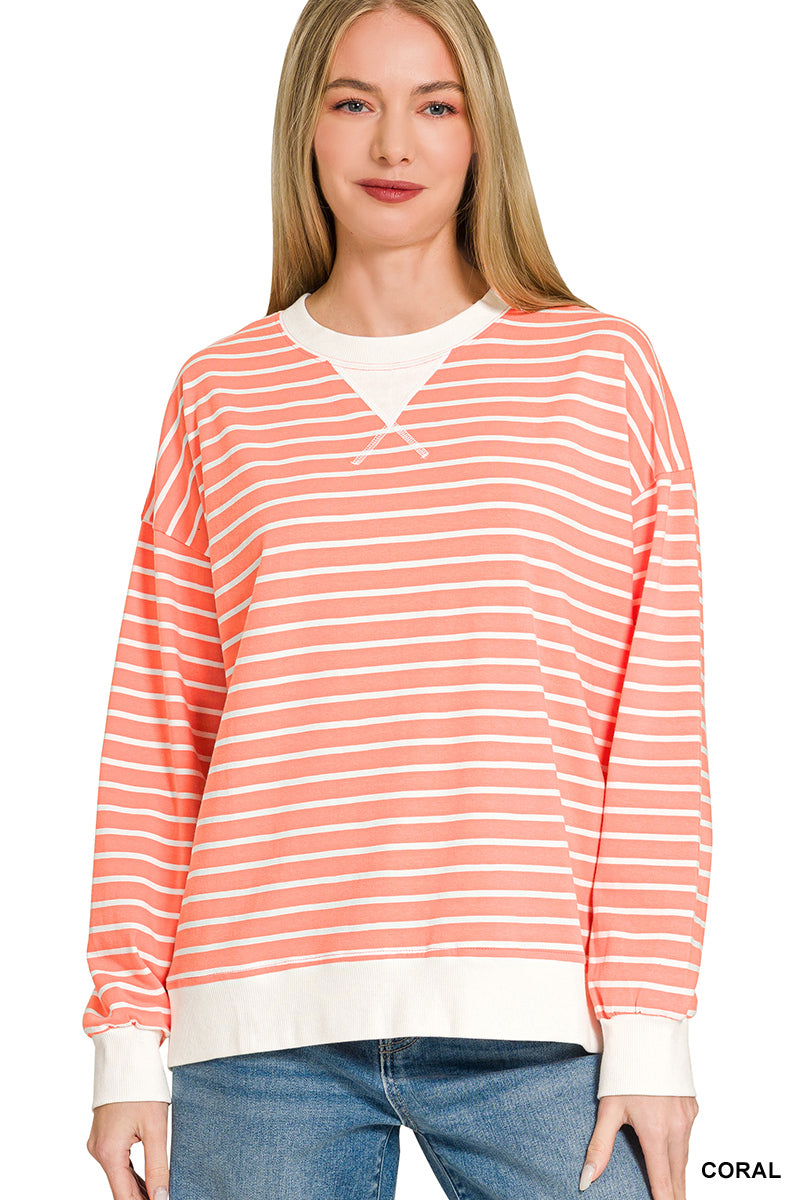 Zen Striped Pullover