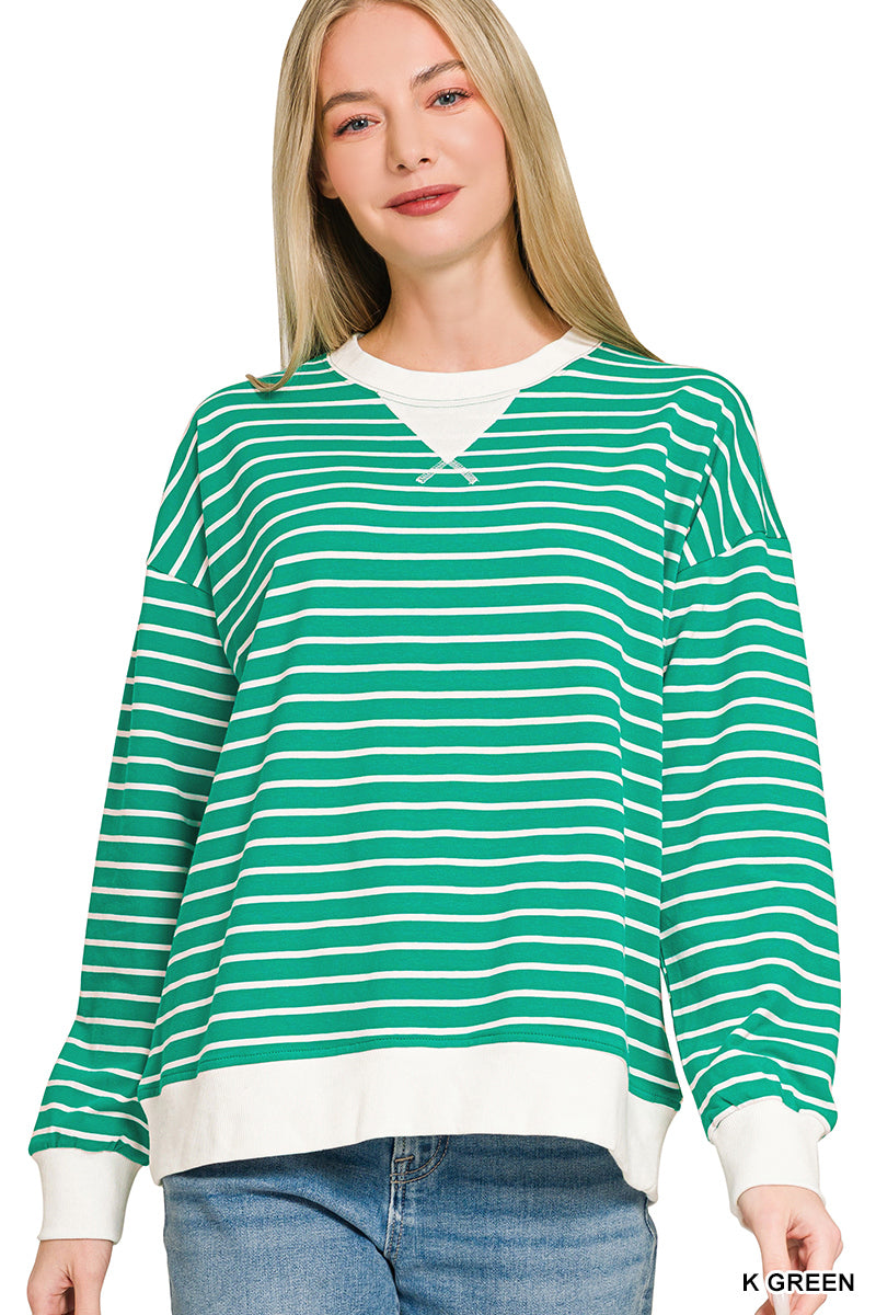 Zen Striped Pullover