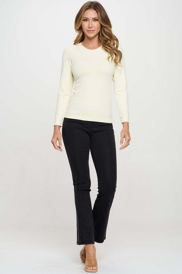 Essential long sleeve layering top