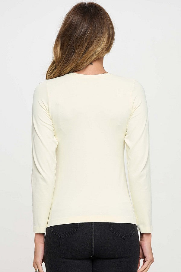 Essential long sleeve layering top