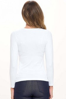 Essential long sleeve layering top