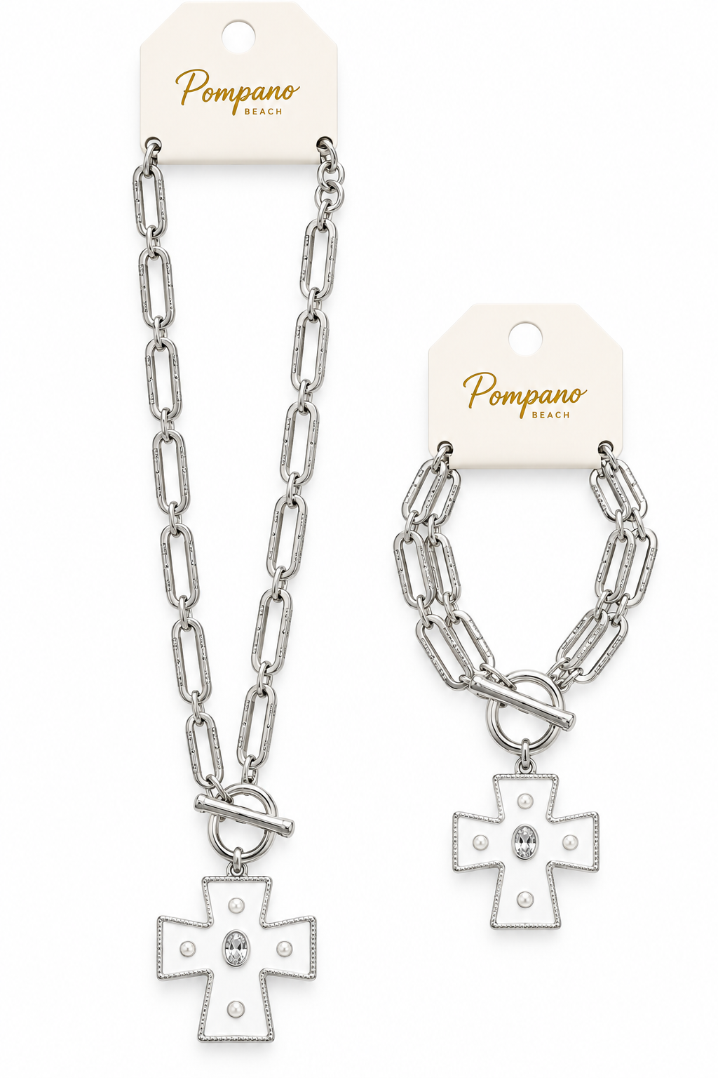 Faithfully Yours Necklace & Bracelet set