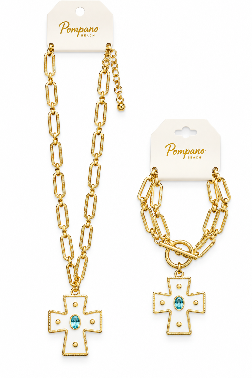 Faithfully Yours Necklace & Bracelet set