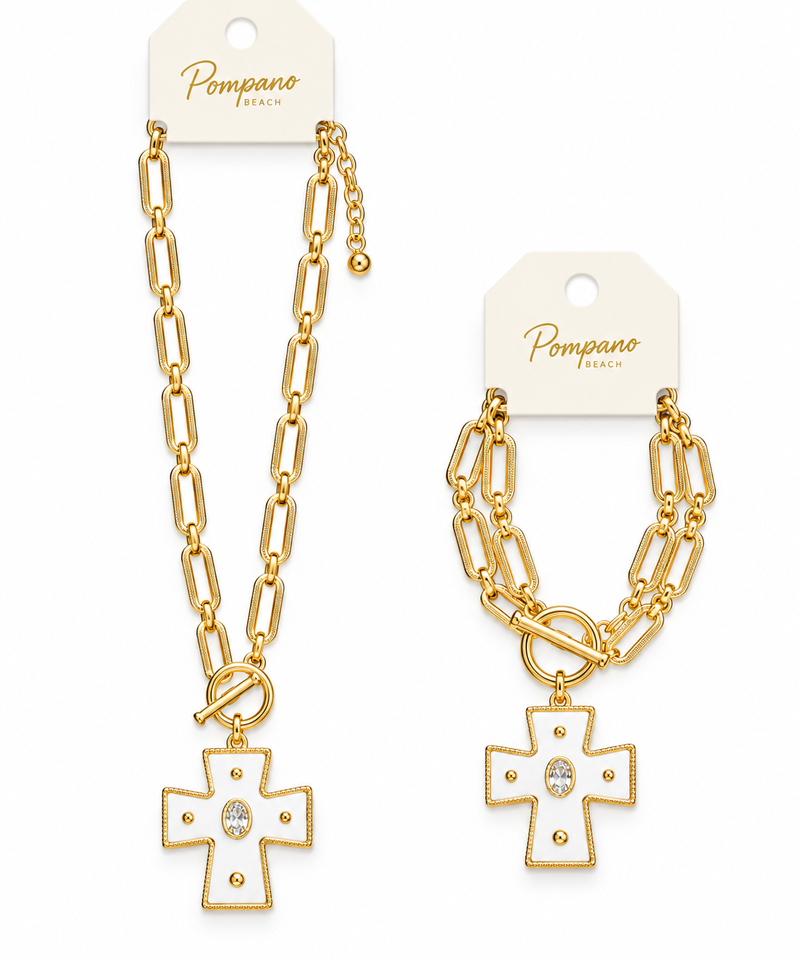 Faithfully Yours Necklace & Bracelet set