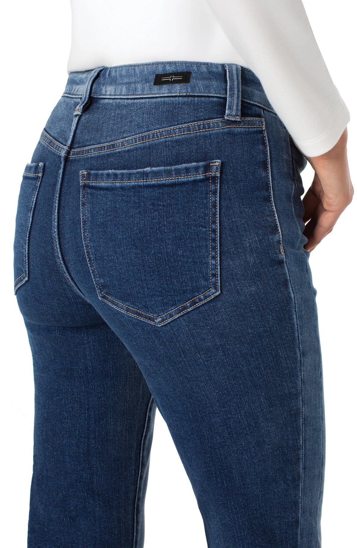 Liverpool Hannah Flare w/Blocking Details