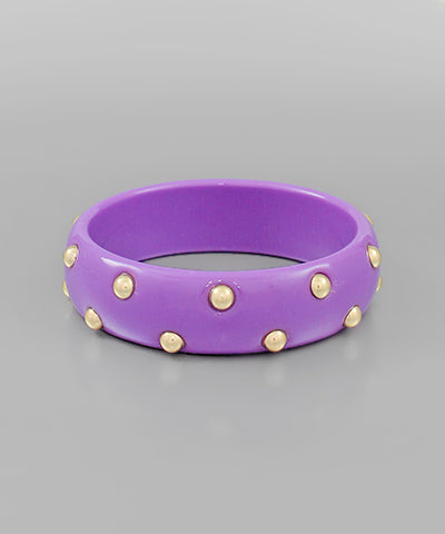 Gameday resin bracelet