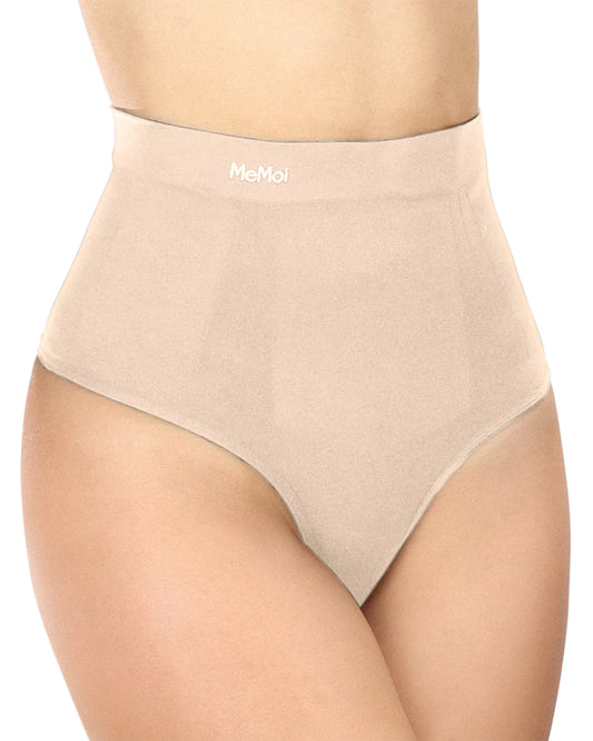 Memoi high waisted sculpting thong*
