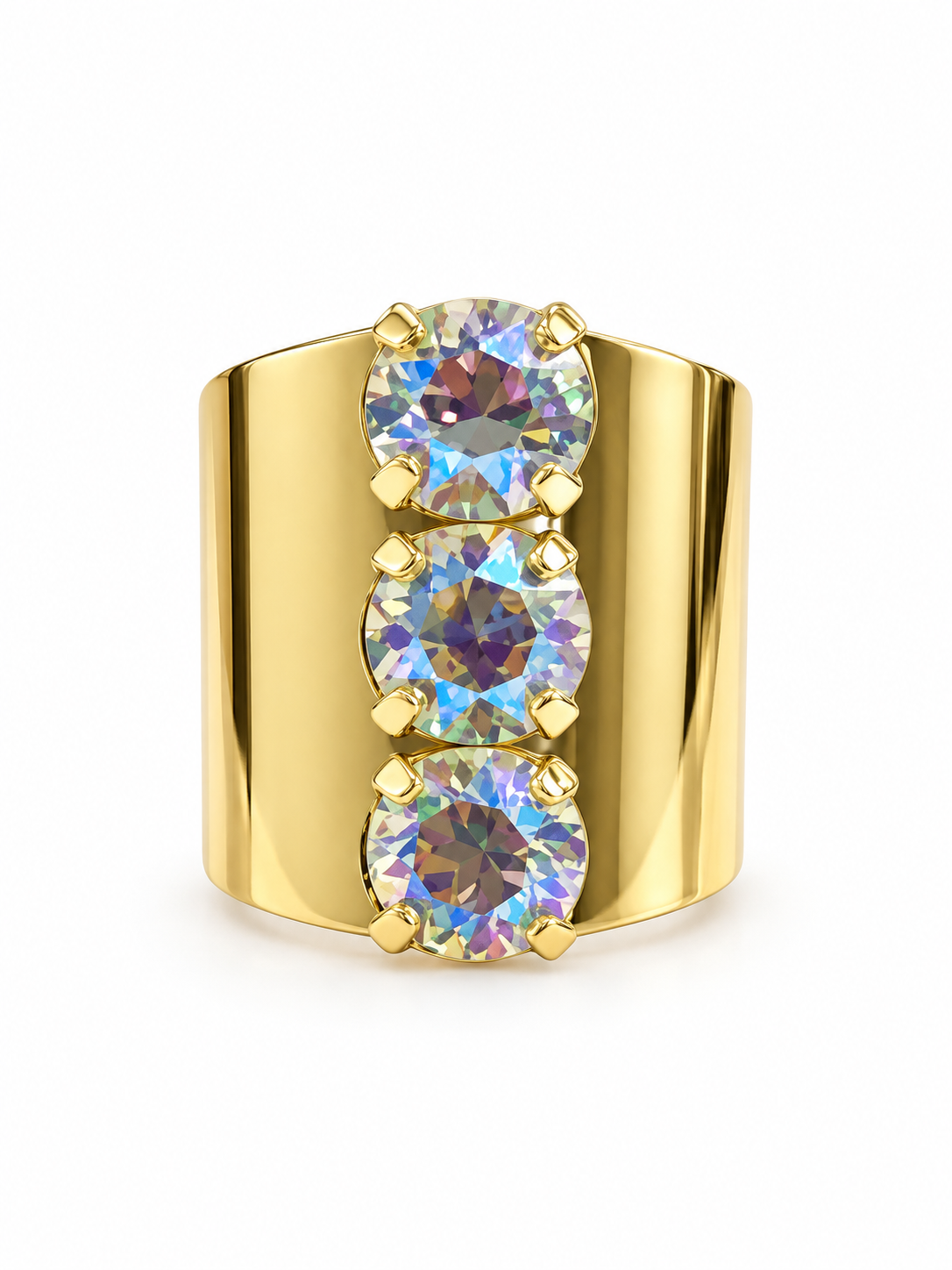 Austrian Crystal Jewel-Toned Dreams Rings