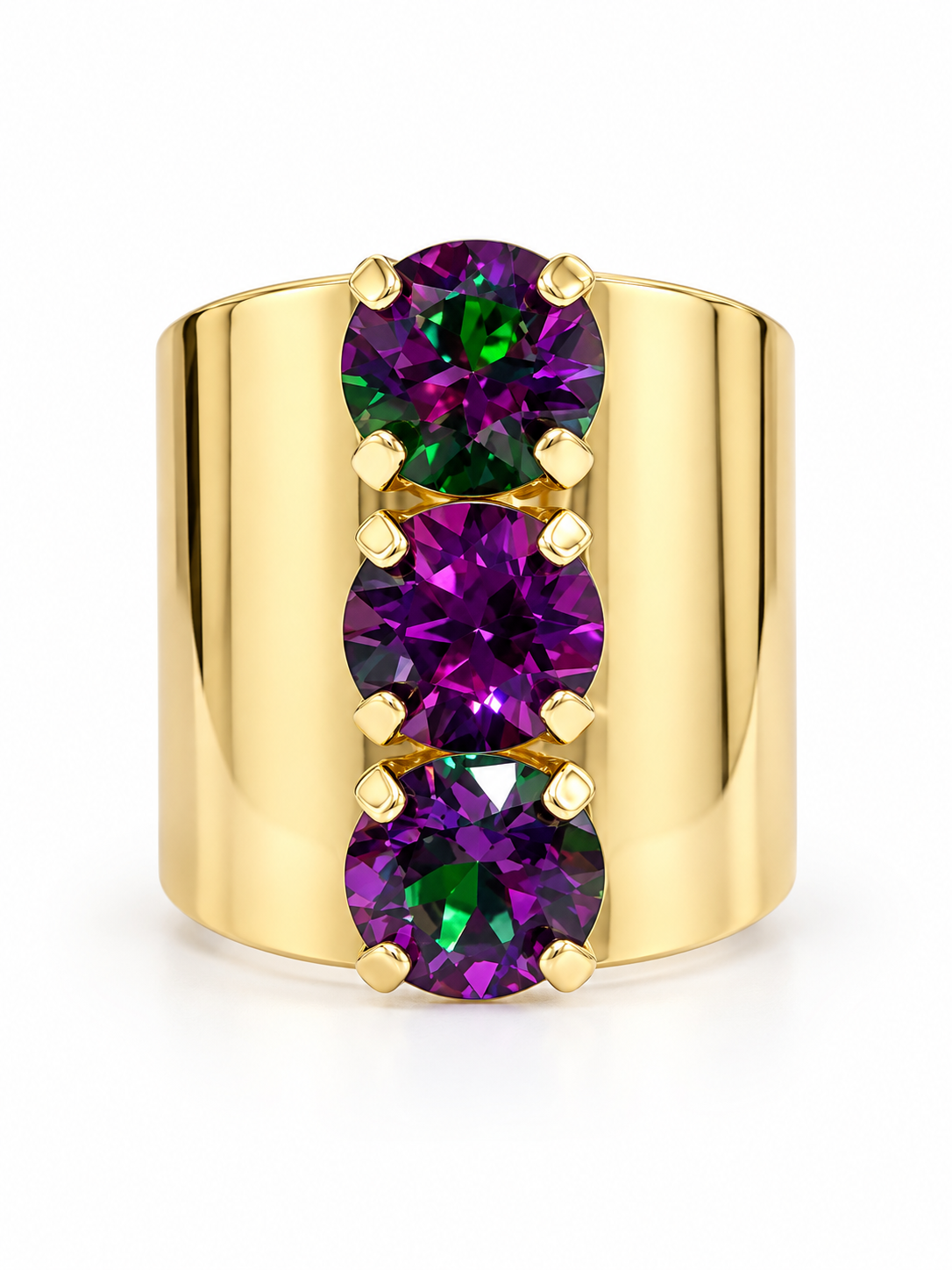 Austrian Crystal Jewel-Toned Dreams Rings