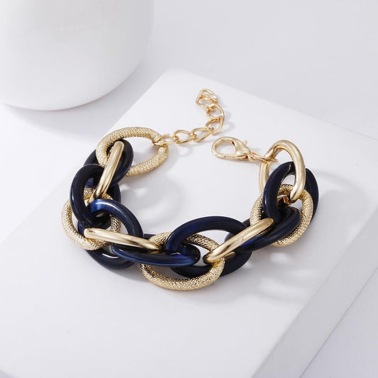 Acrylic lobster clasp bracelet