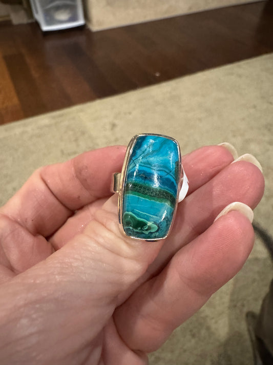 Malacolla Natural Stone ring