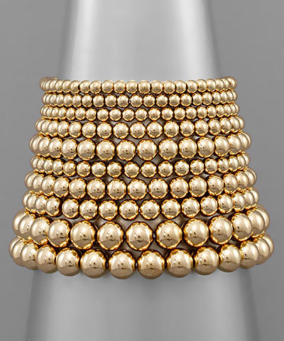 Set of 10 bracelets