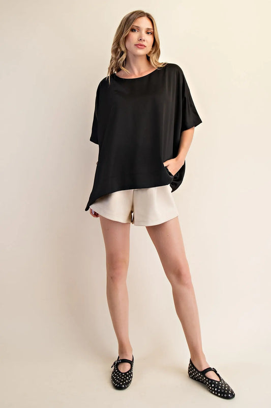 Luxe Satin top