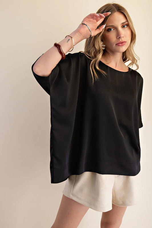 Luxe Satin top