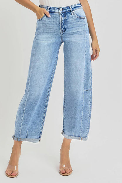 Risen Barrel Jeans