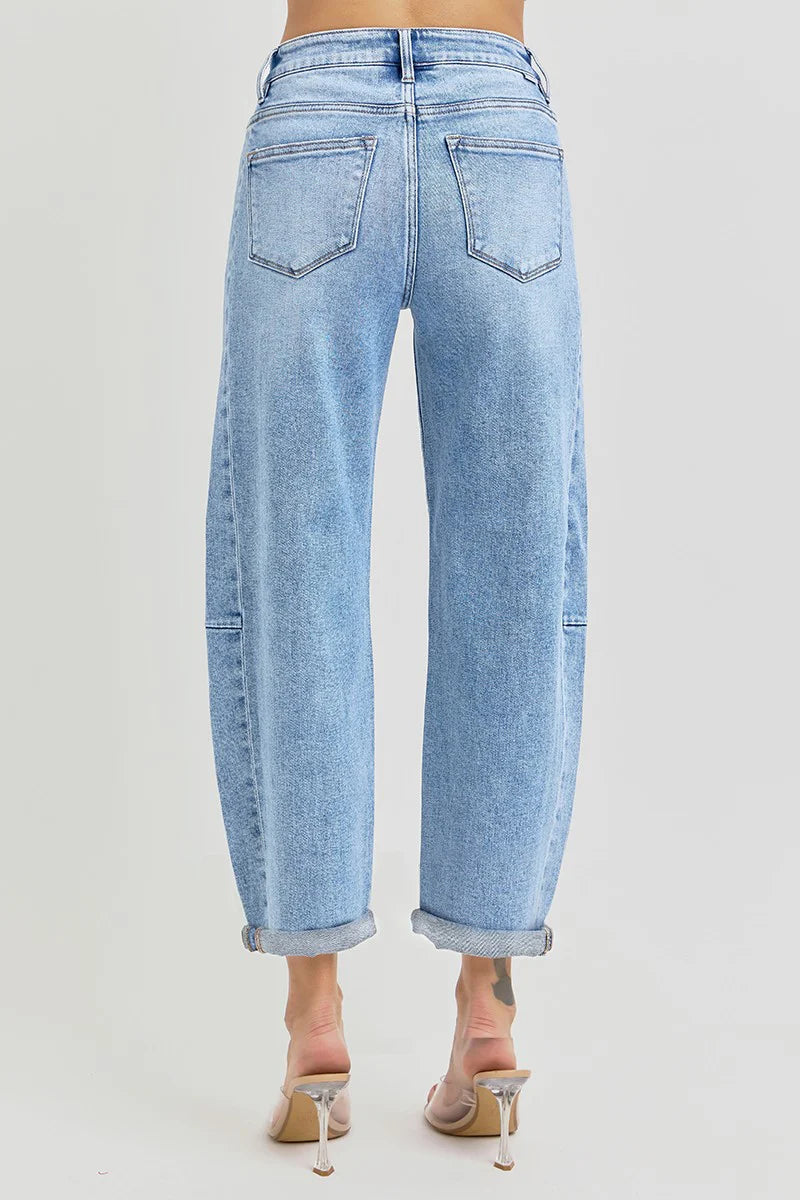 Risen Barrel Jeans
