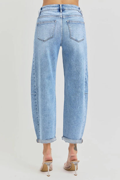 Risen Barrel Jeans