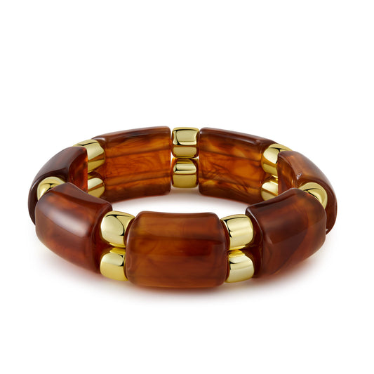Luxe Resin stretch bracelet