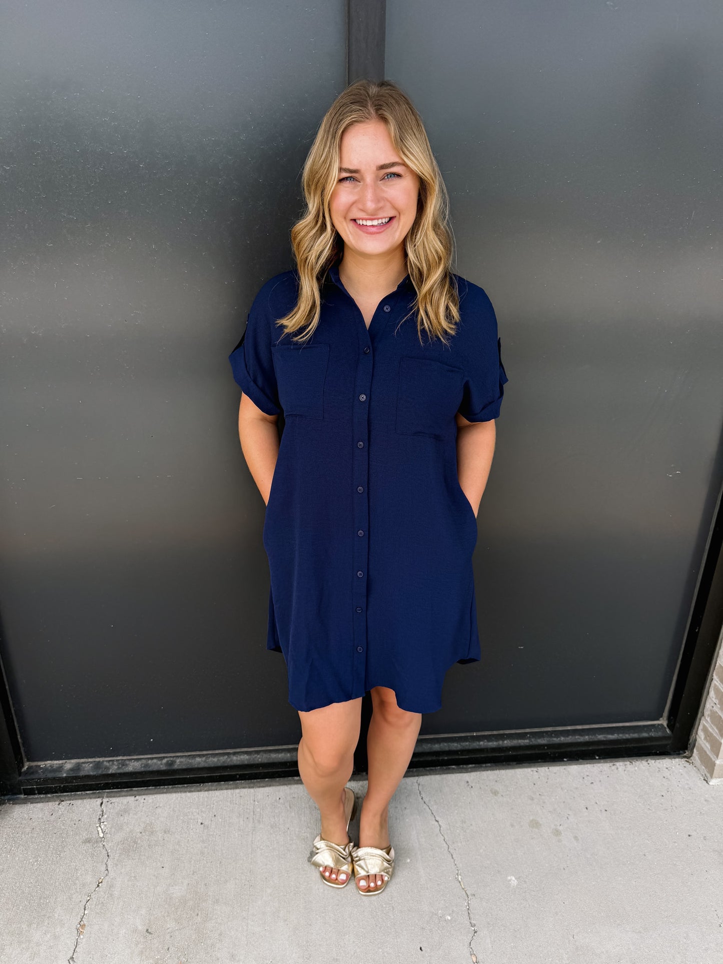 Collared Tailgate Dress