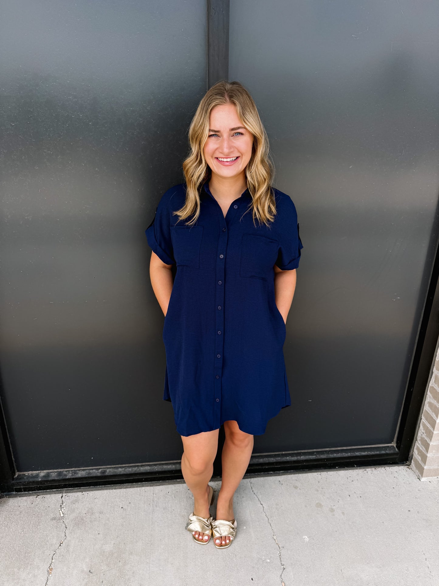 Collared Tailgate Dress