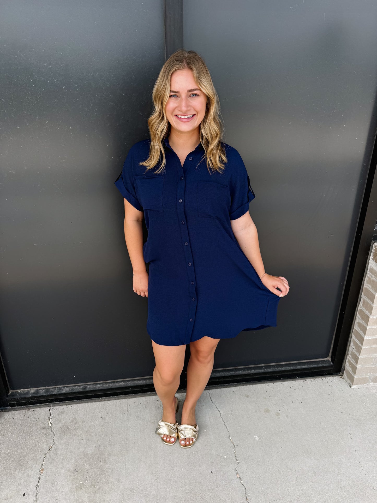 Collared Tailgate Dress