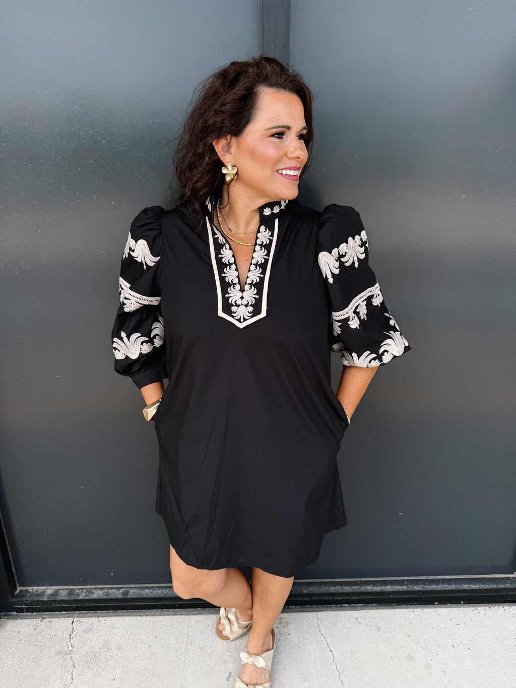 Daphne Detailed Dress