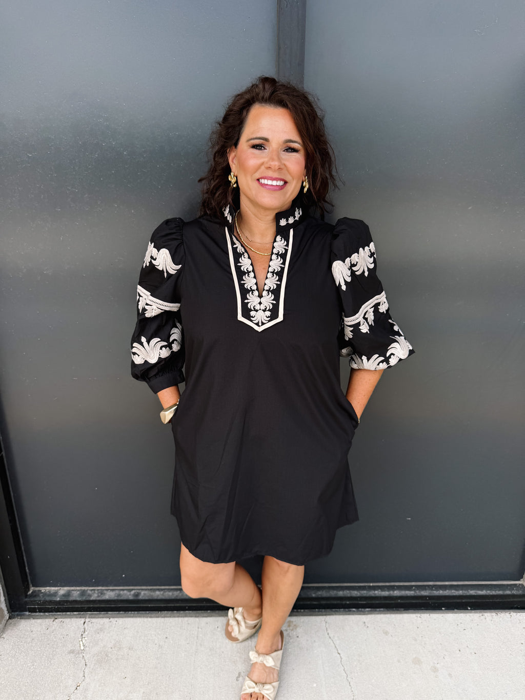 Daphne Detailed Dress