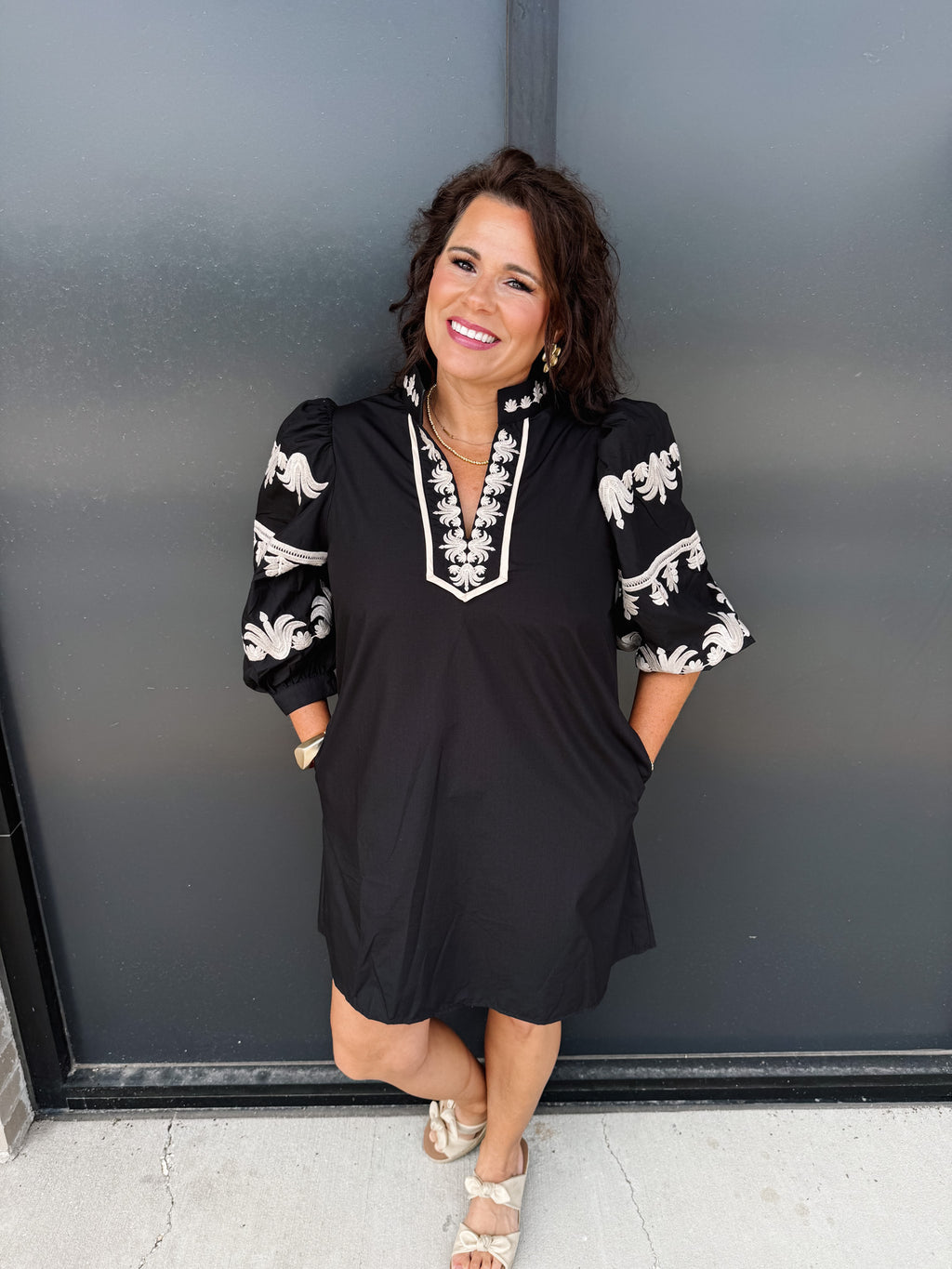 Daphne Detailed Dress