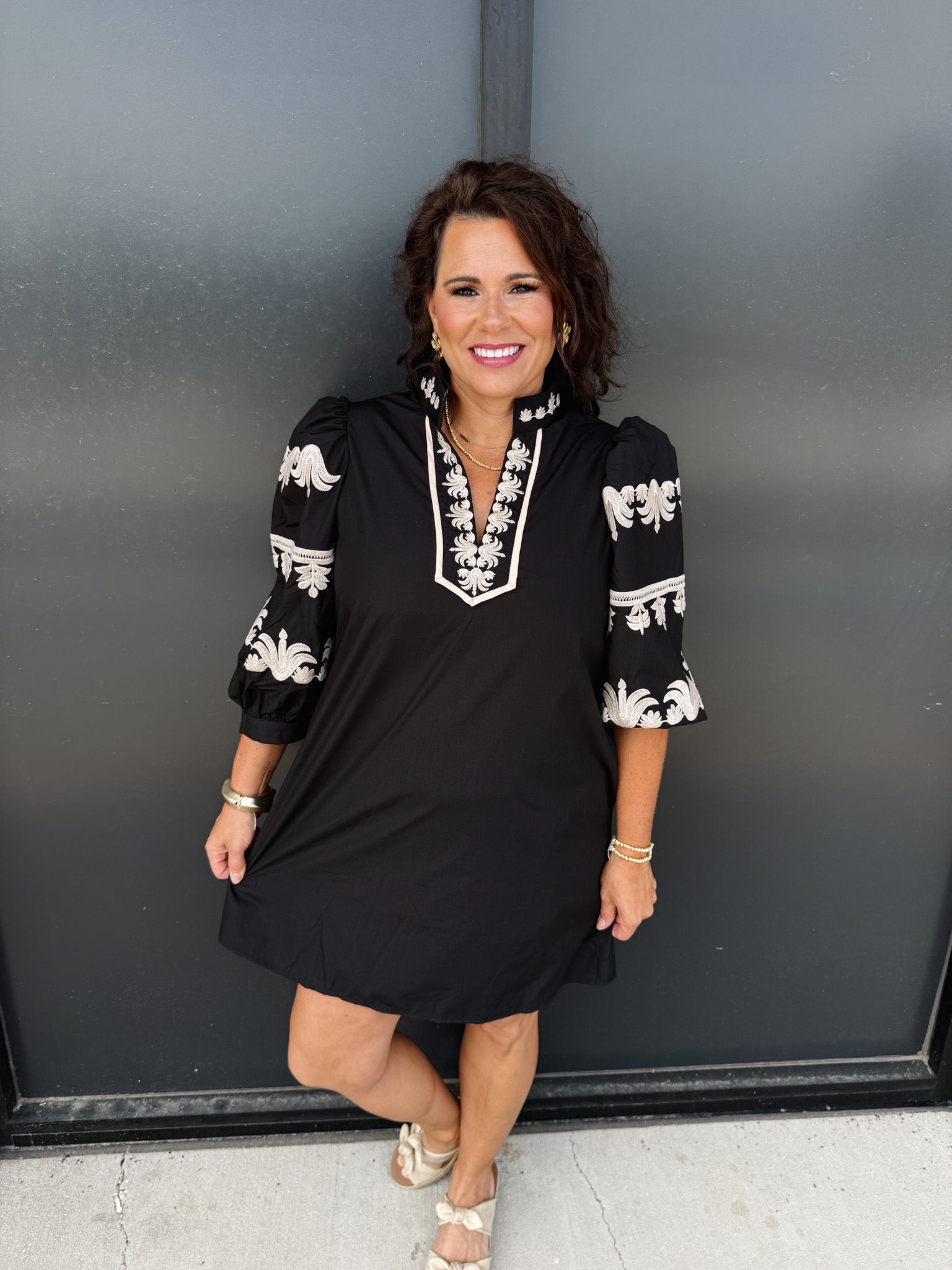 Daphne Detailed Dress