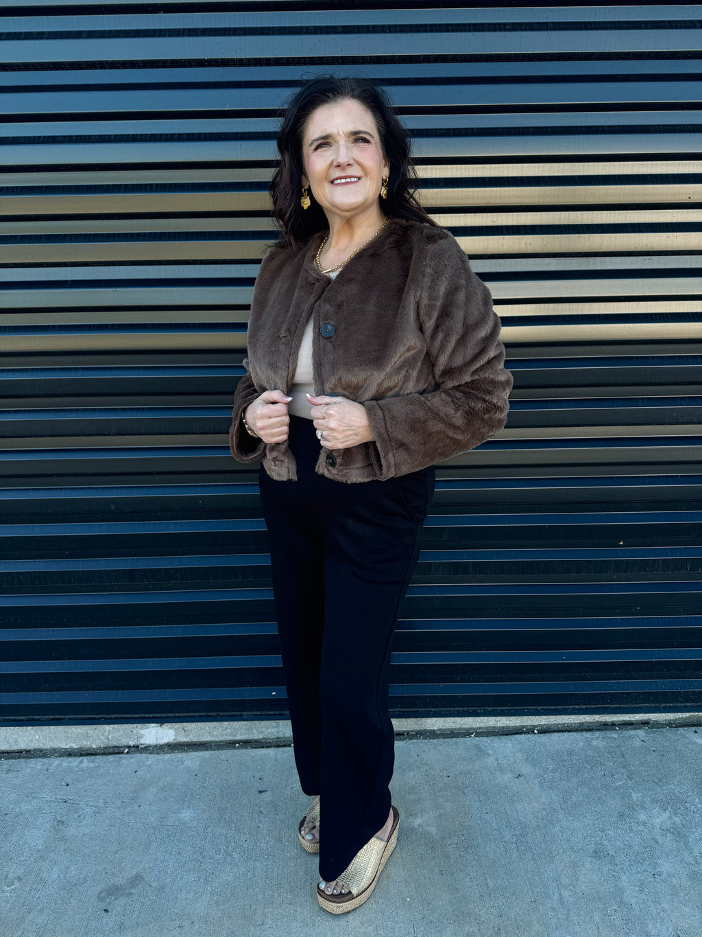 Teddy Bear Button Up Jacket!