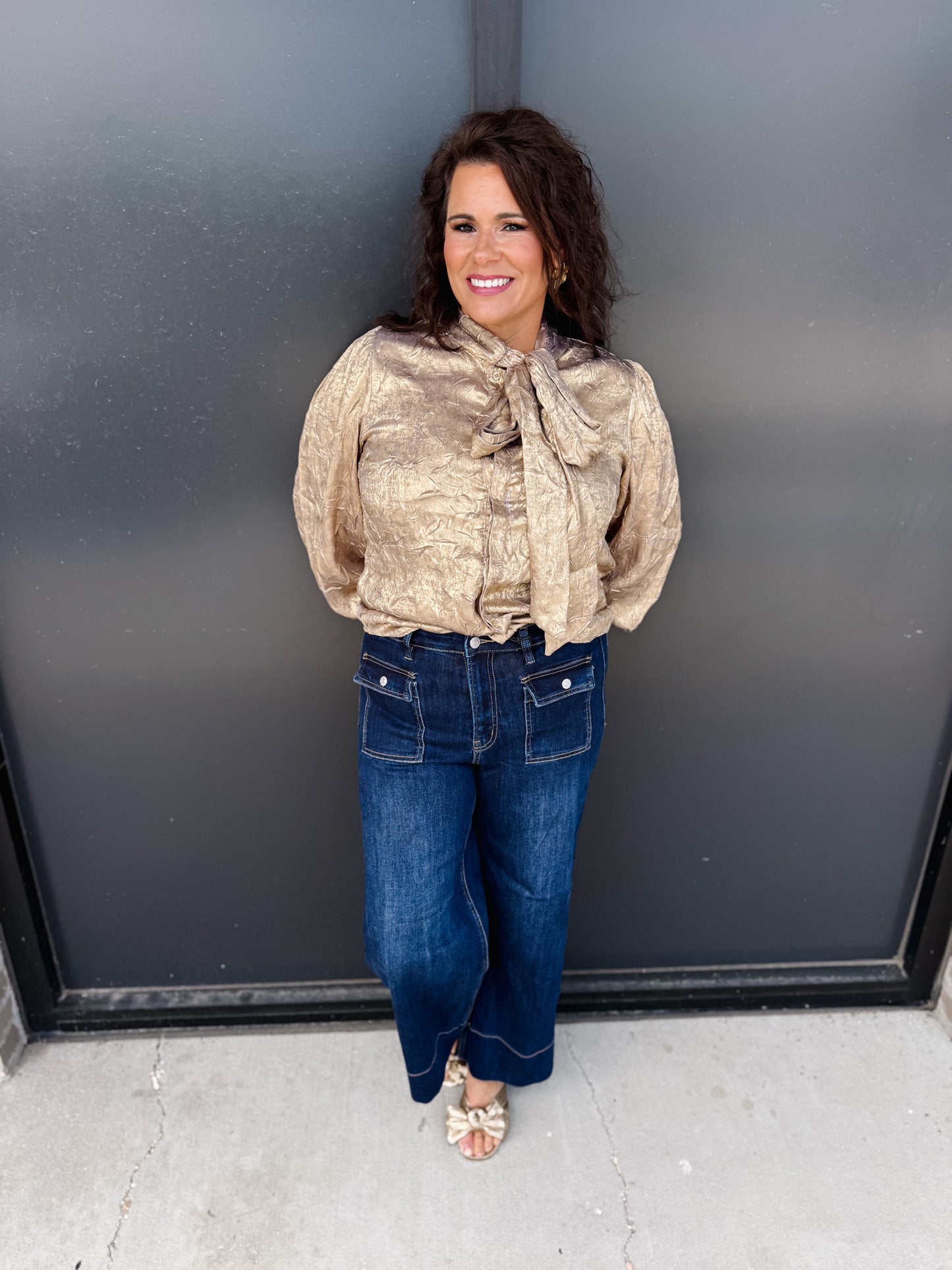 Reece Champagne Pop Top