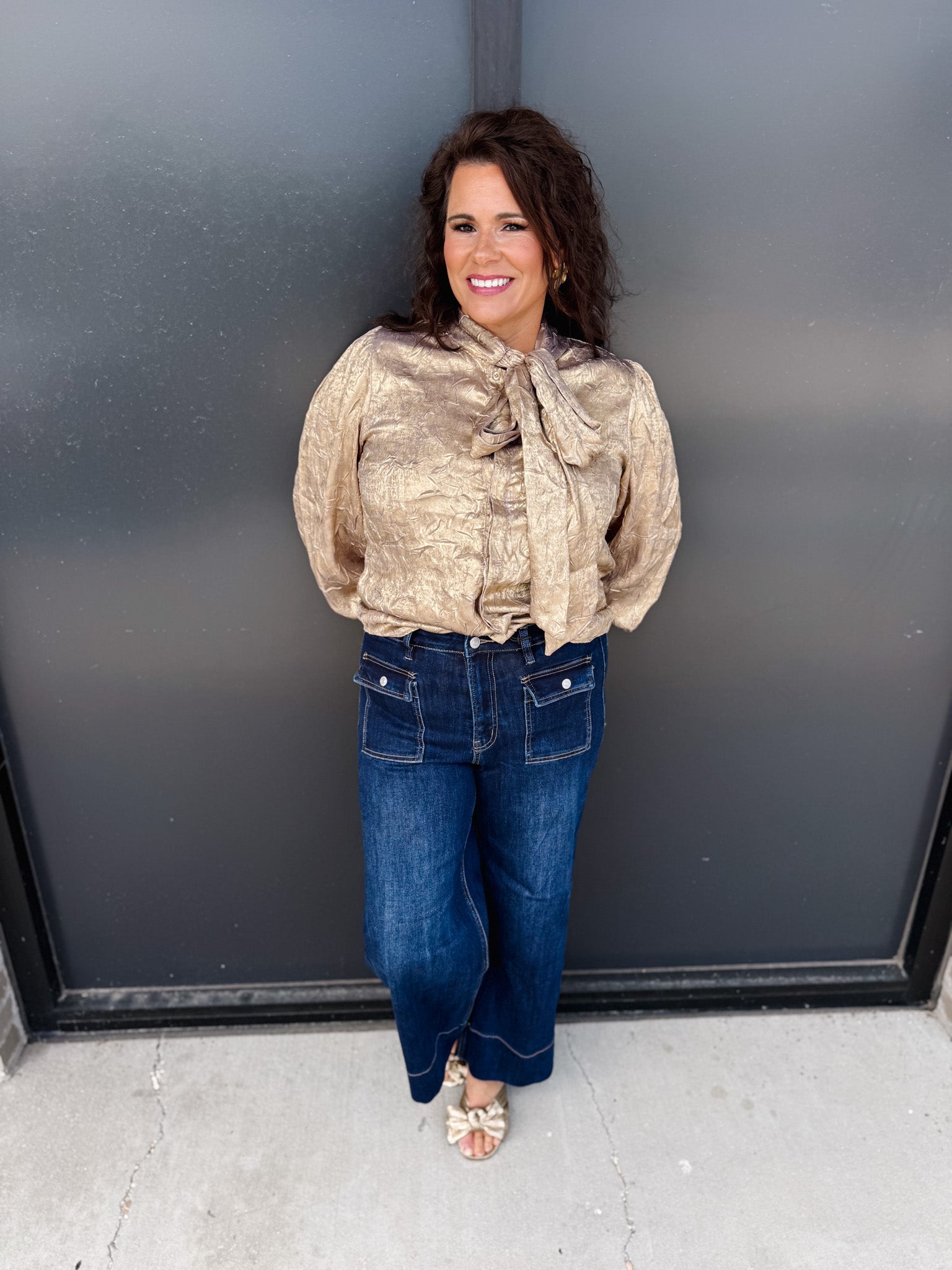 Reece Champagne Pop Top