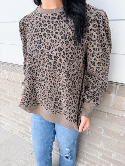 Cheetah Easy Breeze Sweater