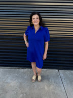 Collared Autumn Whisper Dress