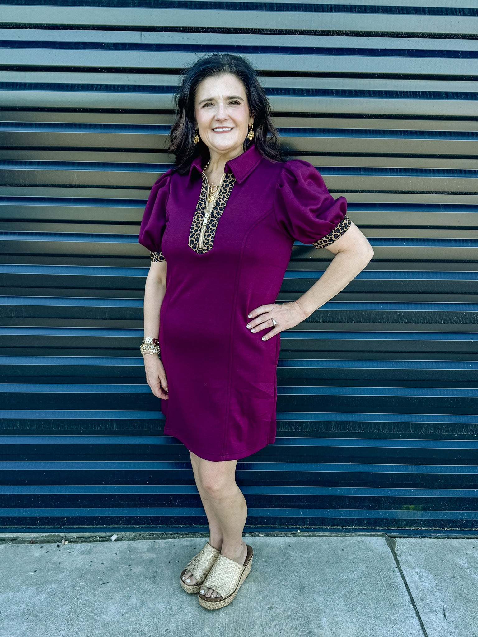 Midnight Spots Dress