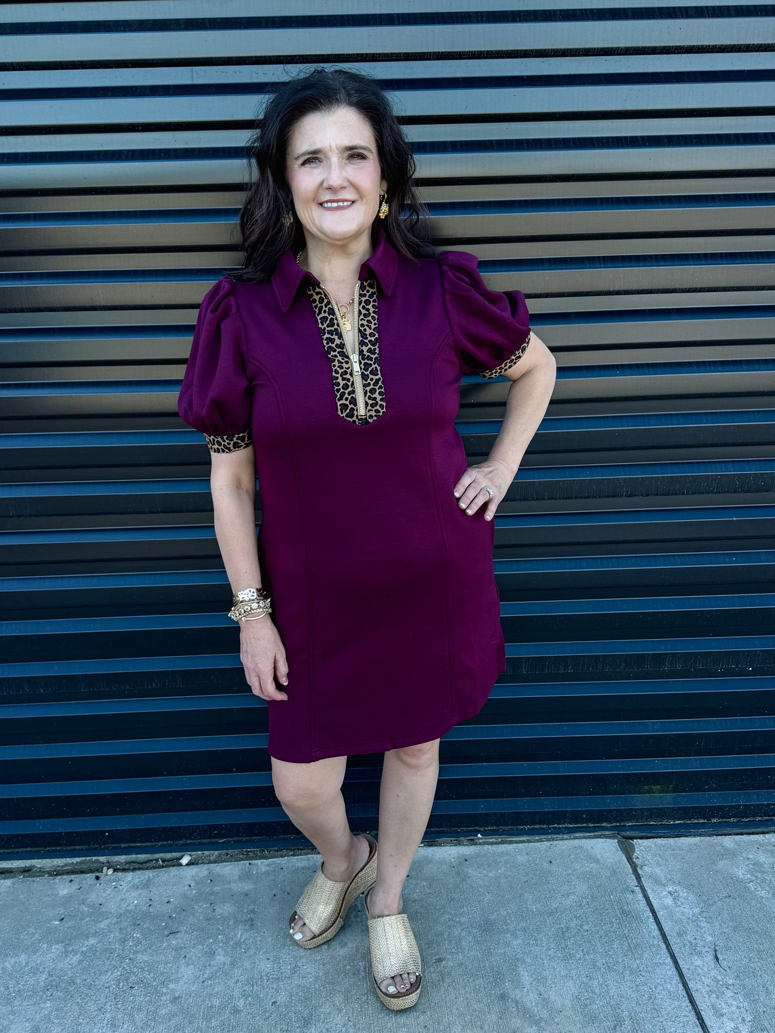 Midnight Spots Dress