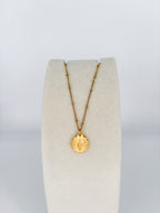 WD Gold Sacred Heart Necklace