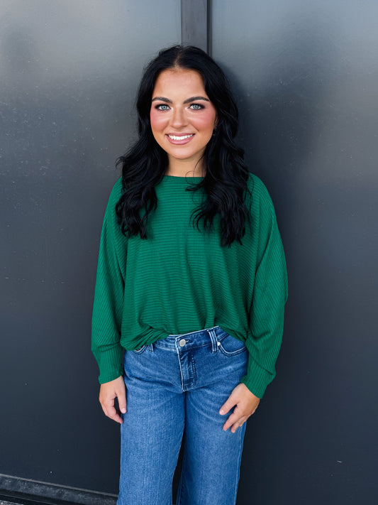 Emerald City Ribbed Long Sleeve