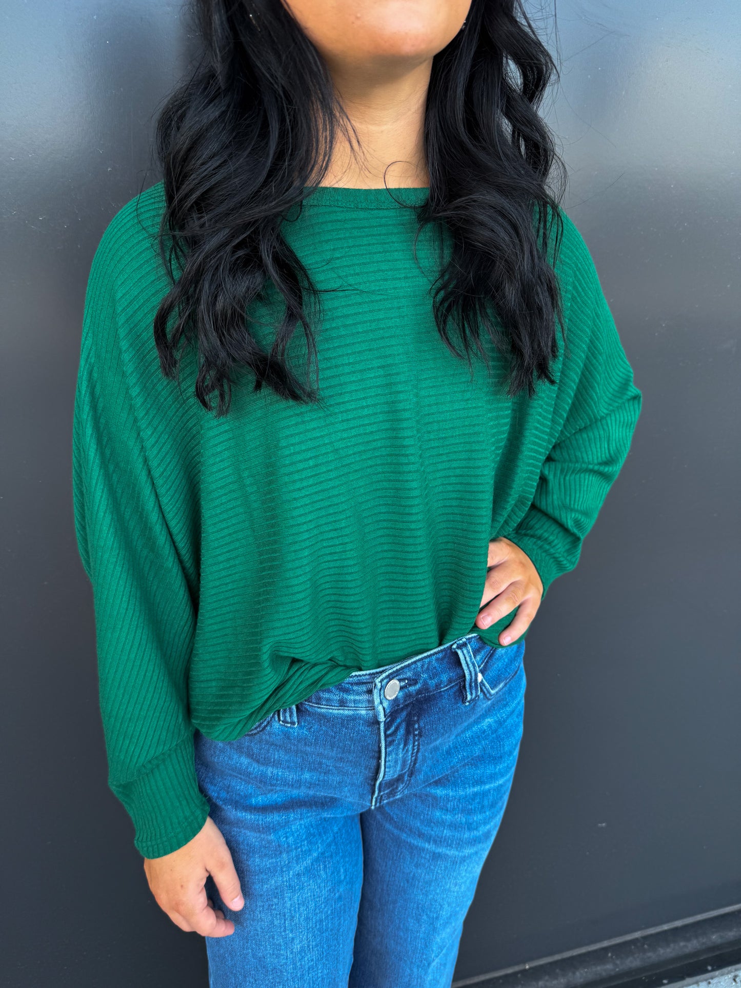 Emerald City Ribbed Long Sleeve