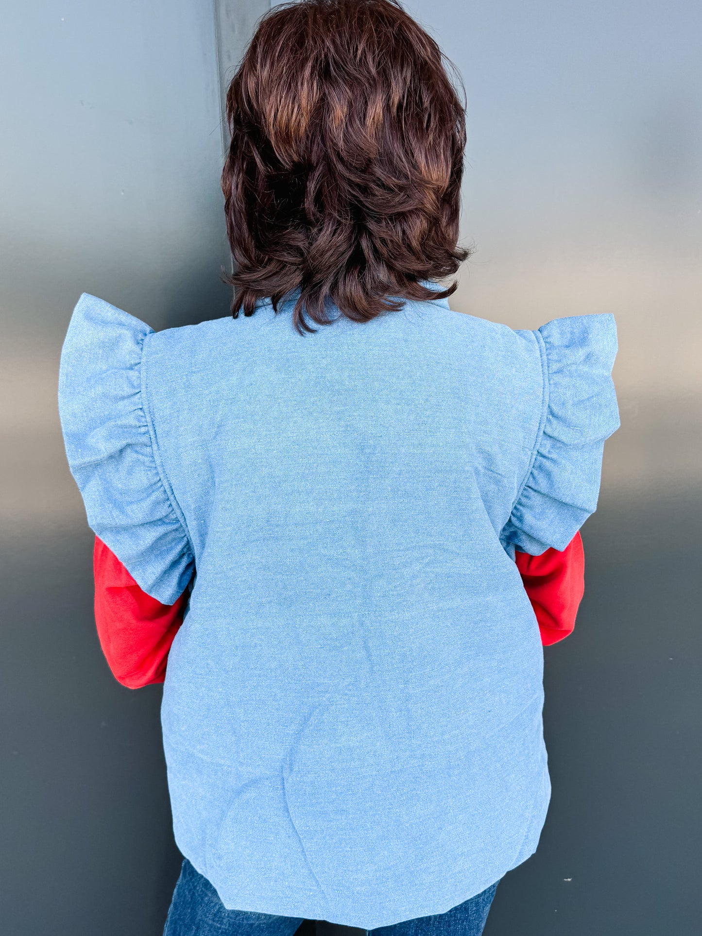 Jody demin vest