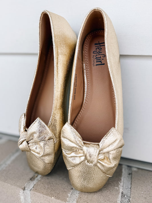 Sugar Rush Metallic Flats
