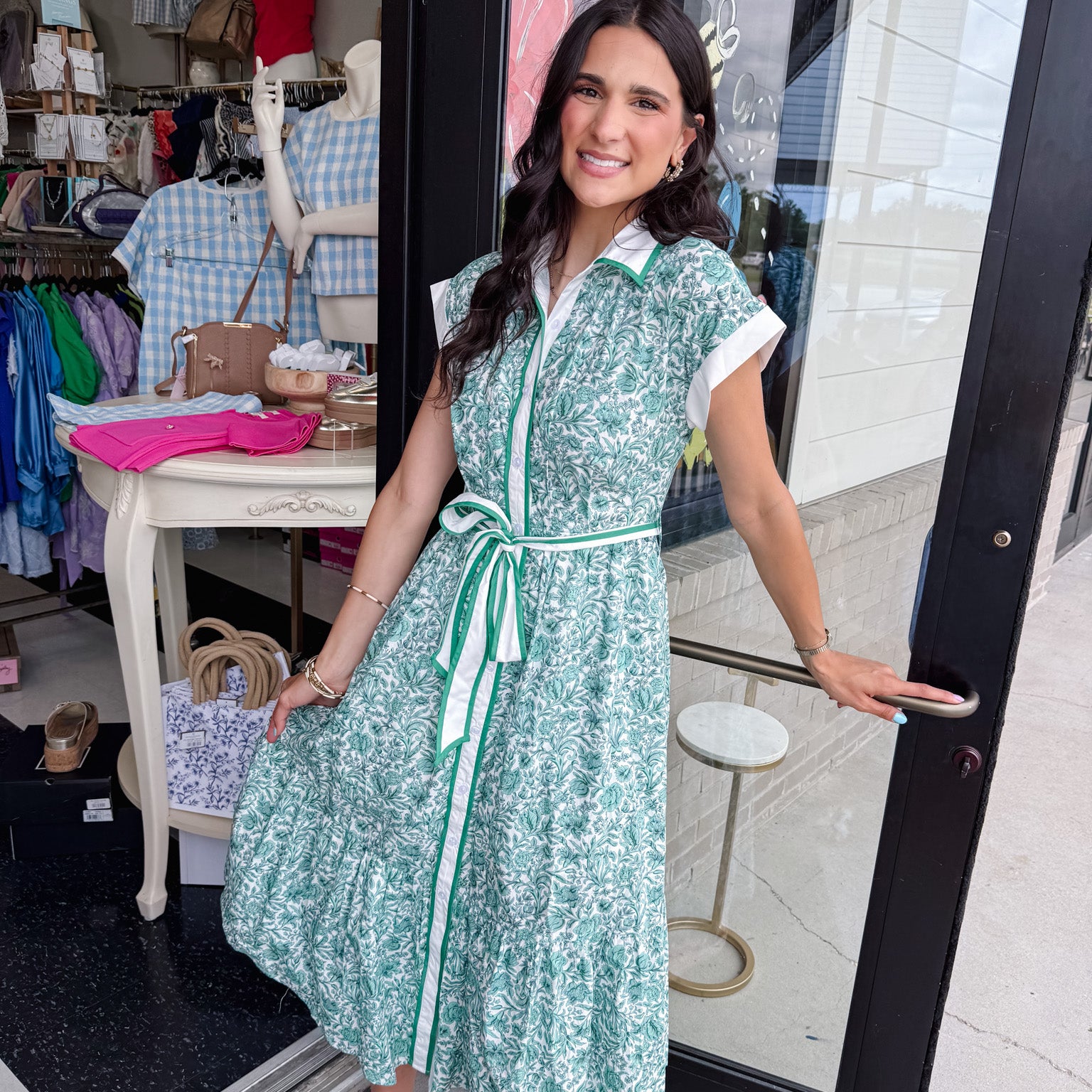 Entro Star Dress! - Green / L Entro Star Dress! - Green / L