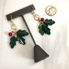 lightweight holiday earrings