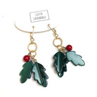 holly earrings