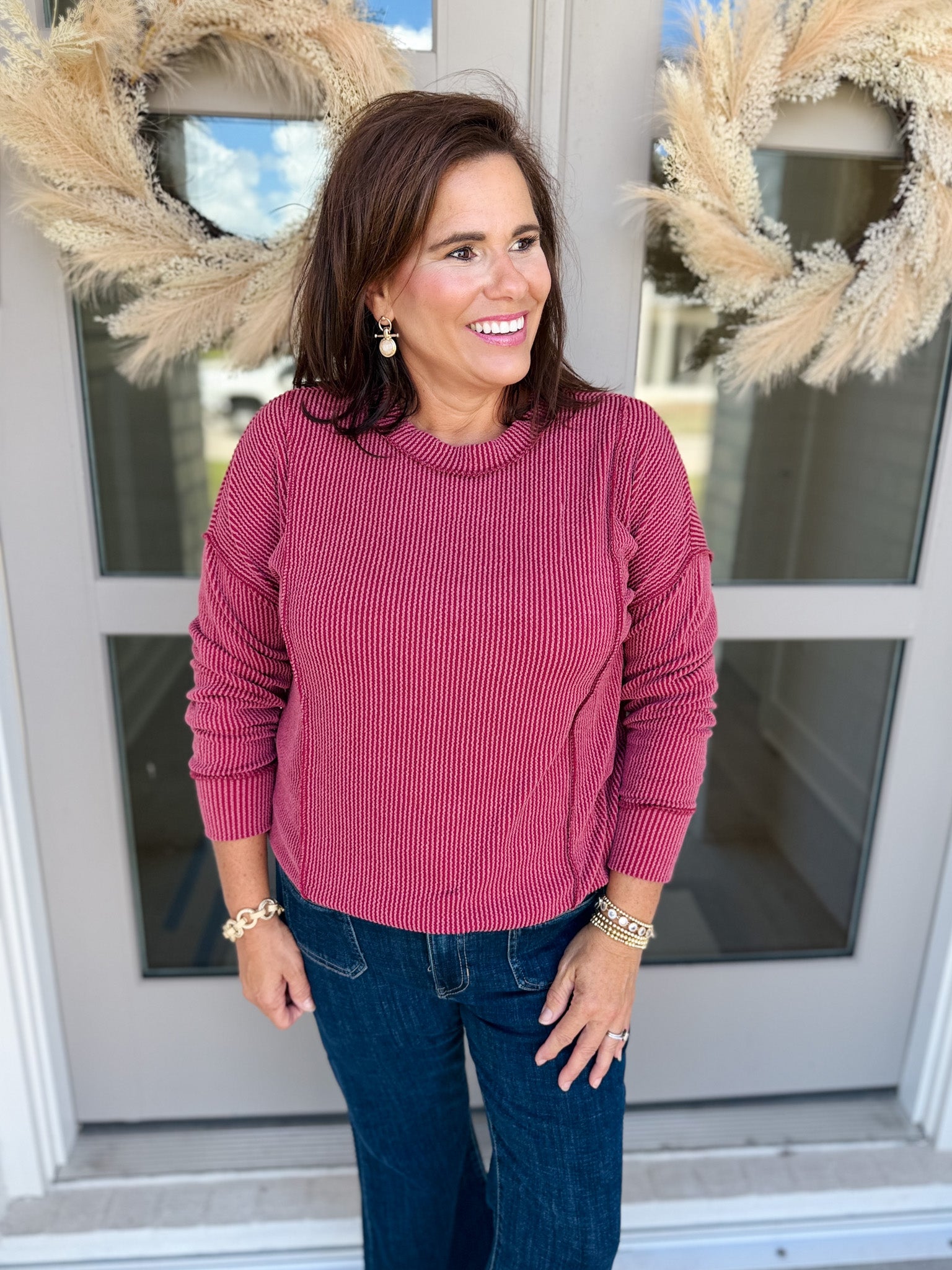 The Ribbed & Relaxed Pullover 🎅🏻
