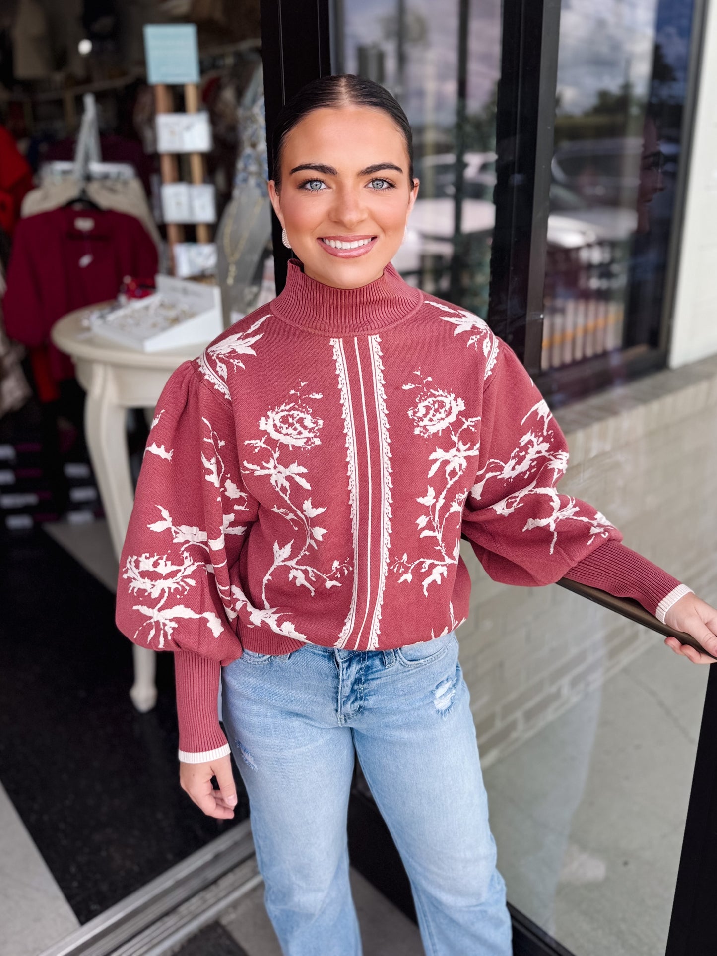Balloon Sleeve Mazie Sweater
