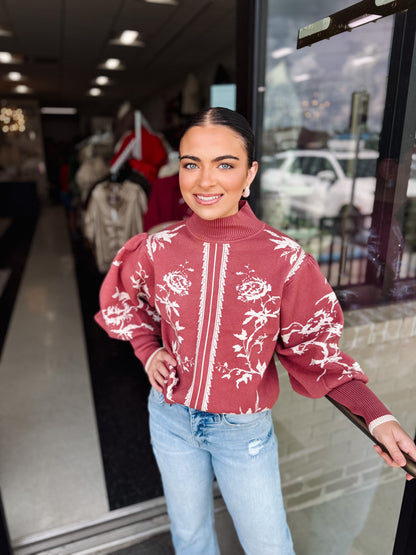Balloon Sleeve Mazie Sweater