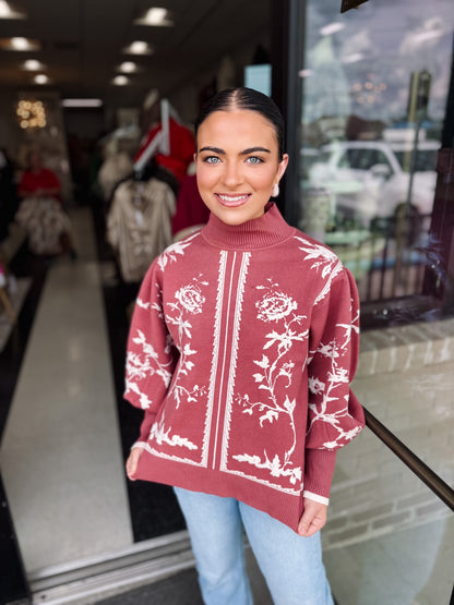Balloon Sleeve Mazie Sweater
