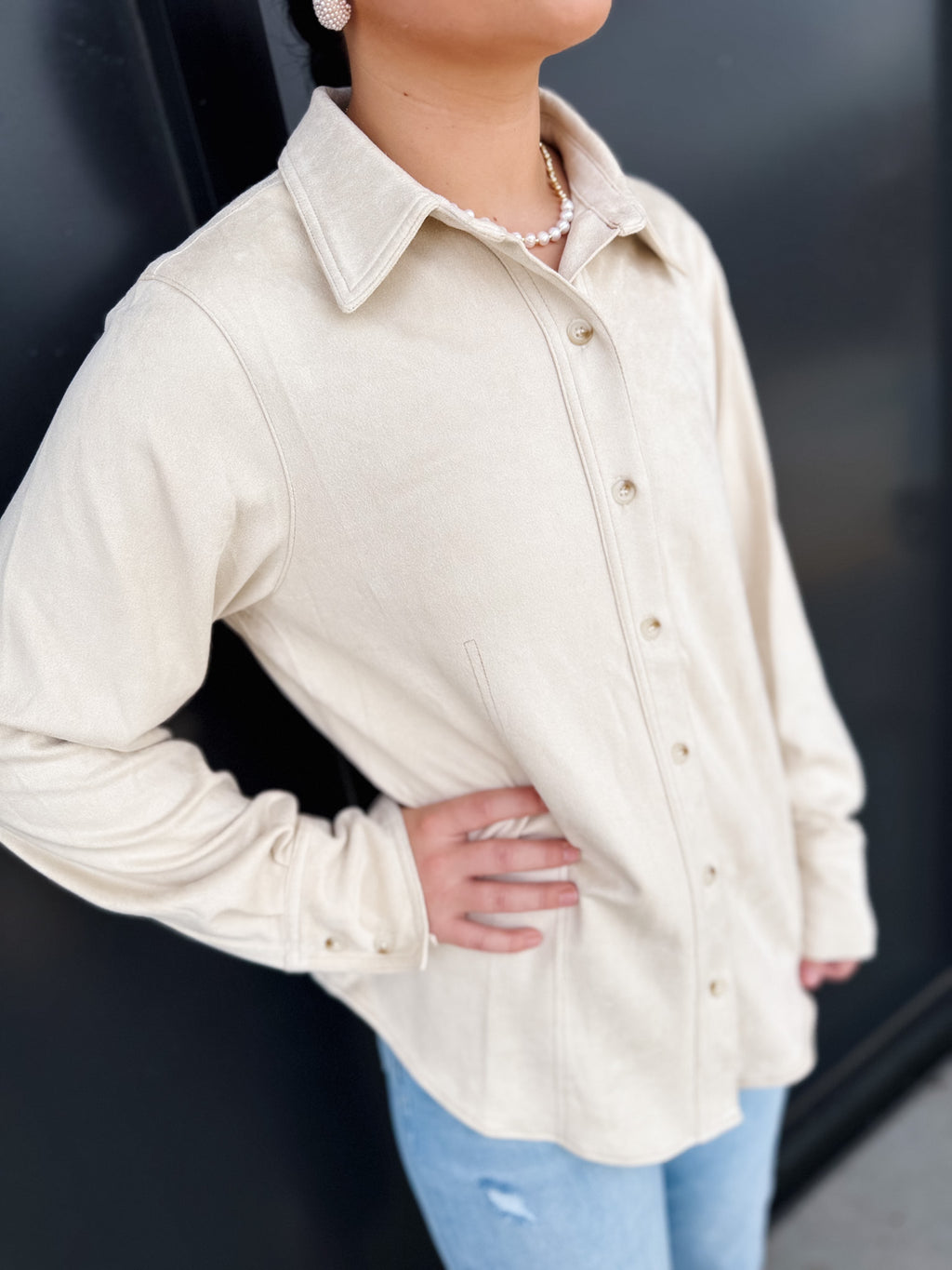 Suede Tone Down Top!